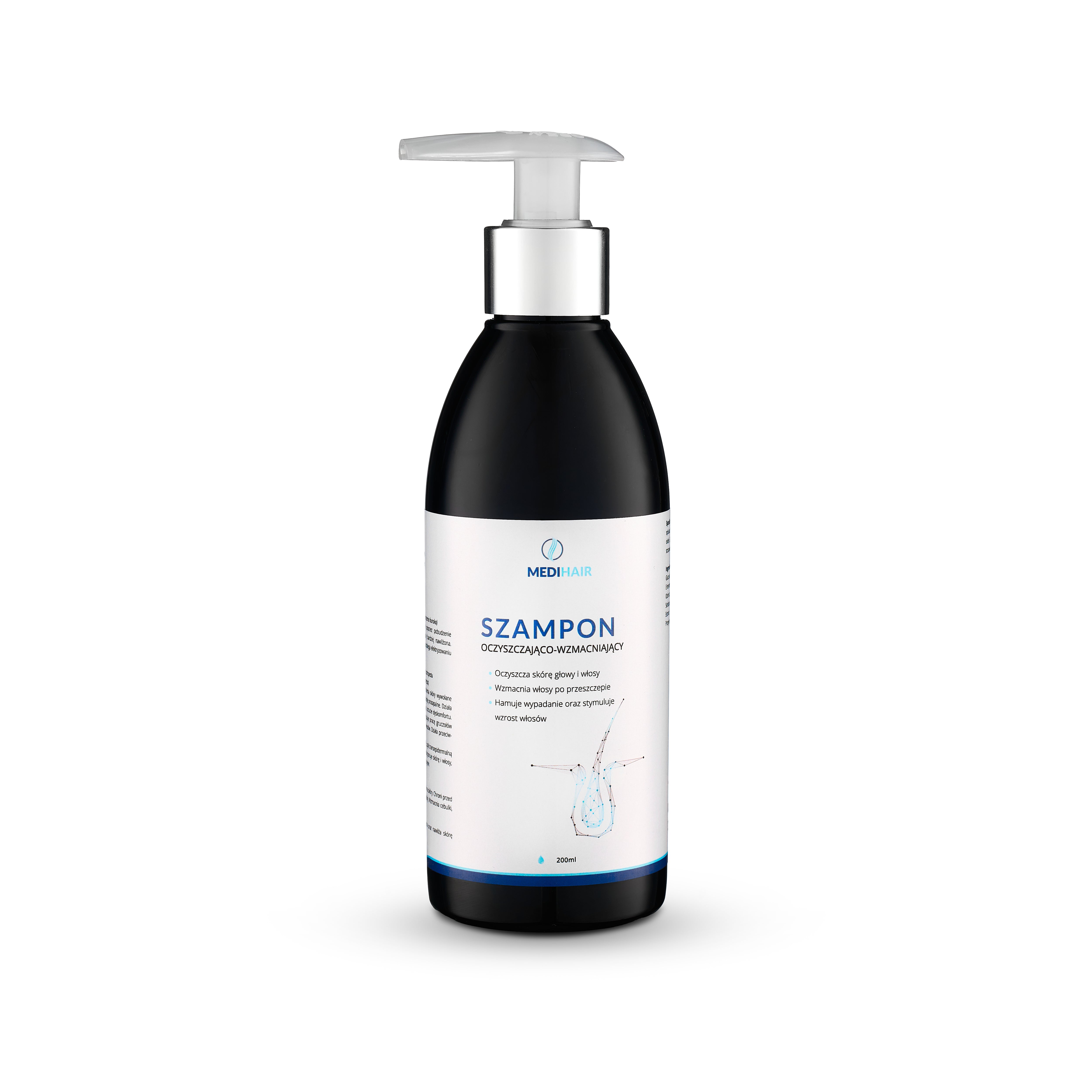 Szampon Oczyszczająco-Wzmacniający MediHair© - Rephair.shop