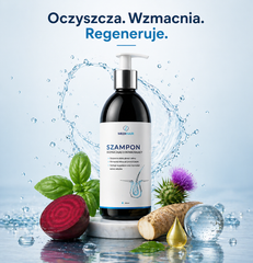 Szampon Oczyszczająco-Wzmacniający MediHair©