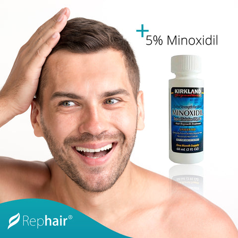 Minoxidil 5% Kirkland przeciw wypadaniu włosów u mężczyzn - Rephair.shop