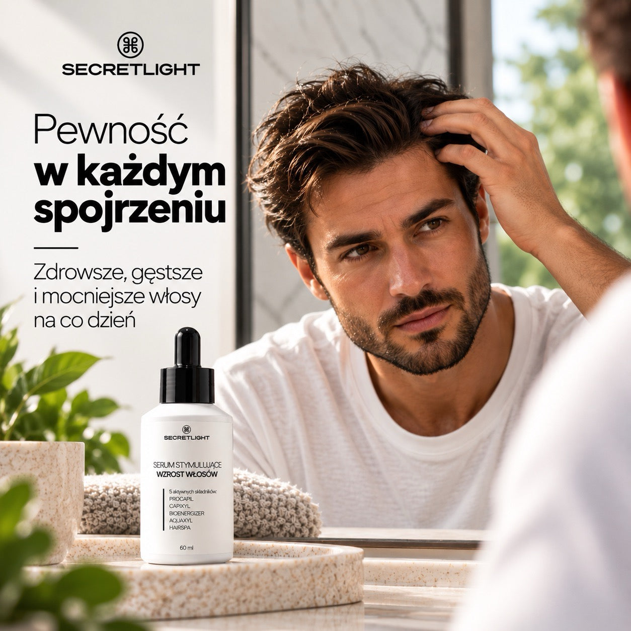 Serum SecretLight© - Na porost włosów